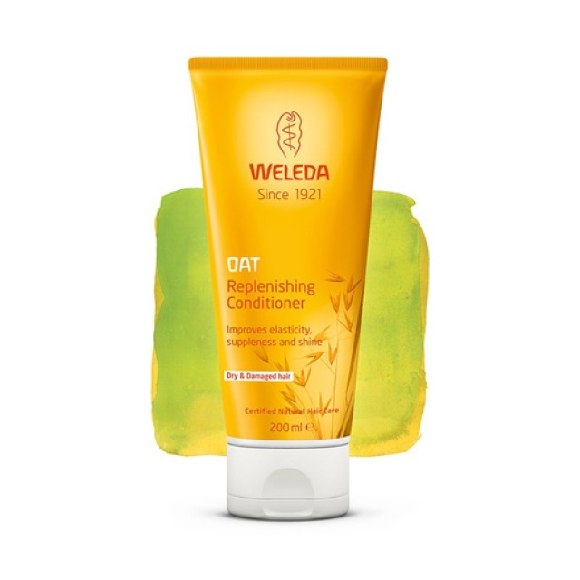 Weleda Conditioner Αναδόμησης με Βρώμη 200ml (Ενυδατική Κρέμα Μαλλιών με Εκχύλισμα Βρώμης για Ξηρά &