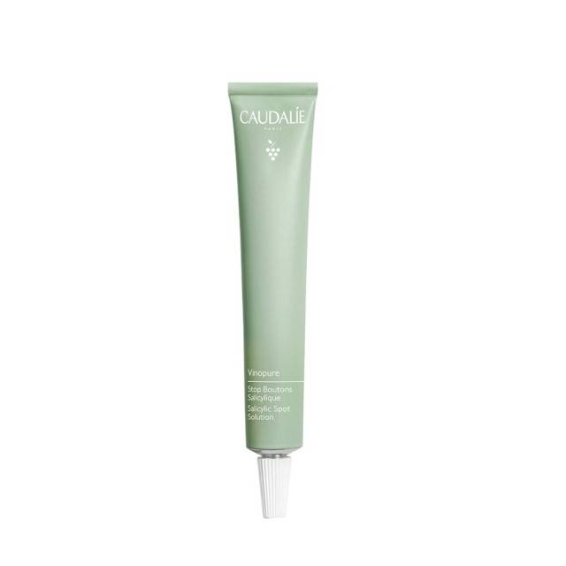 Caudalie Vinopure Salicylic Spot Solution 15ml (Τοπική Φροντίδα Κατά των Ατελειών)