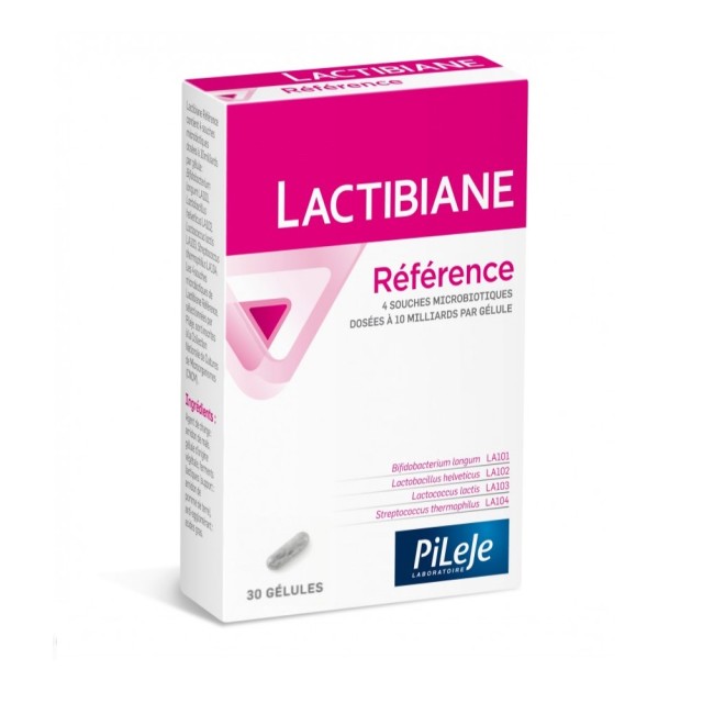 Pileje Lactibiane Reference 30caps (Συμπλήρωμα Διατροφής για Σύνδρομο Ευερέθιστου Εντέρου σε Συνδυασμό με Δυσκοιλιότητα)