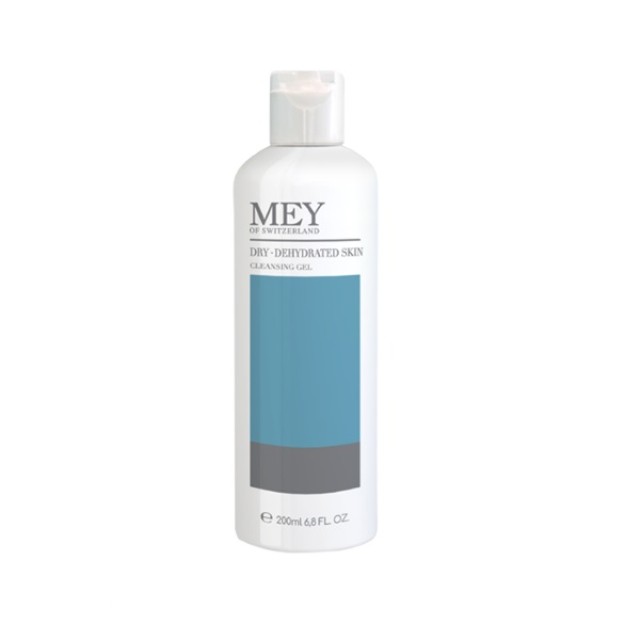 Mey Dry Dehydrated Skin Cleansing Gel 200ml (Απαλό Σαπούνι Καθαρισμού για Ξηρές & Αφυδατωμένες Επιδερμίδες) 