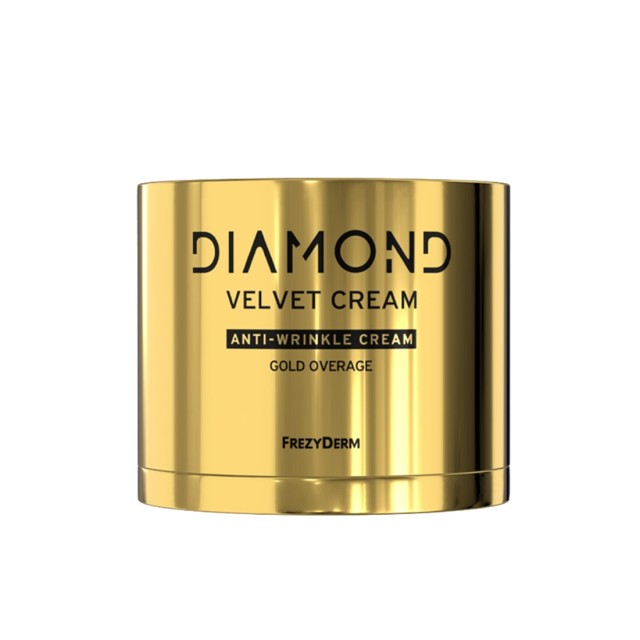 Frezyderm Diamond Velvet Anti-Wrinkle Cream Gold Overage 50ml (Υπερ-Ενισχυμένη Αντιγηραντική Κρέμα Προσώπου)