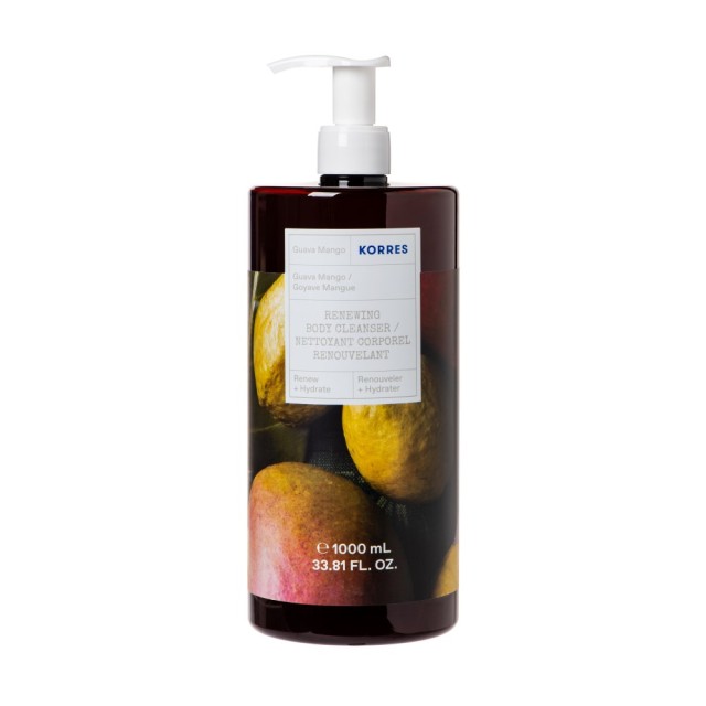 Korres Guava Mango Shower Gel1000ml (Αφρόλουτρο με Άρωμα Μάνγκο)