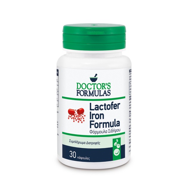 Doctors Formula Lactofer Iron Formula 30caps (Dietary Supplement, Iron Formula)