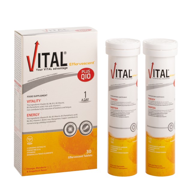 Vital Plus Q10 30 effervescent tabs