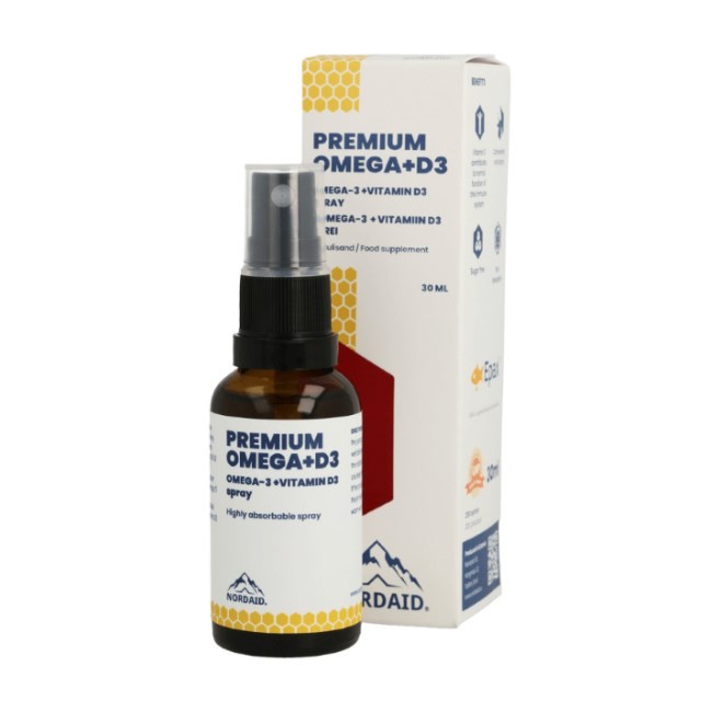 Nordaid Omega & D3 Spray 30ml