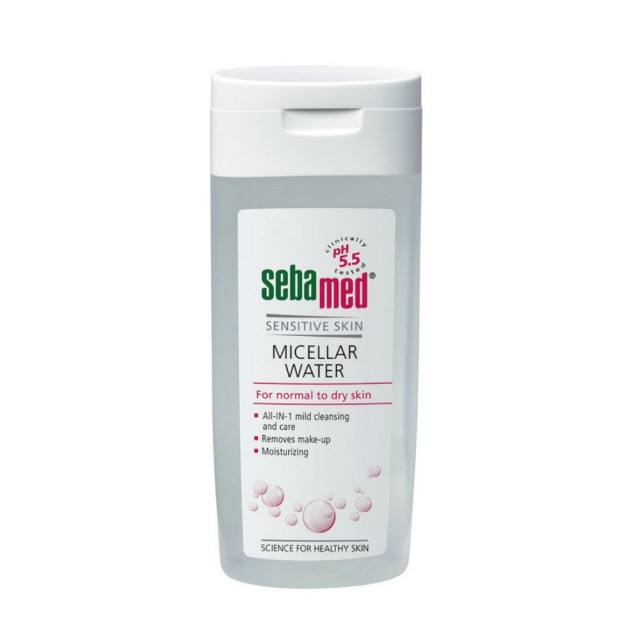 Sebamed Micellar Water Normal/Dry Skin 200ml (Μυκηλιακό Νερό Καθαρισμού Προσώπου για Κανονική/Ξηρή Ε