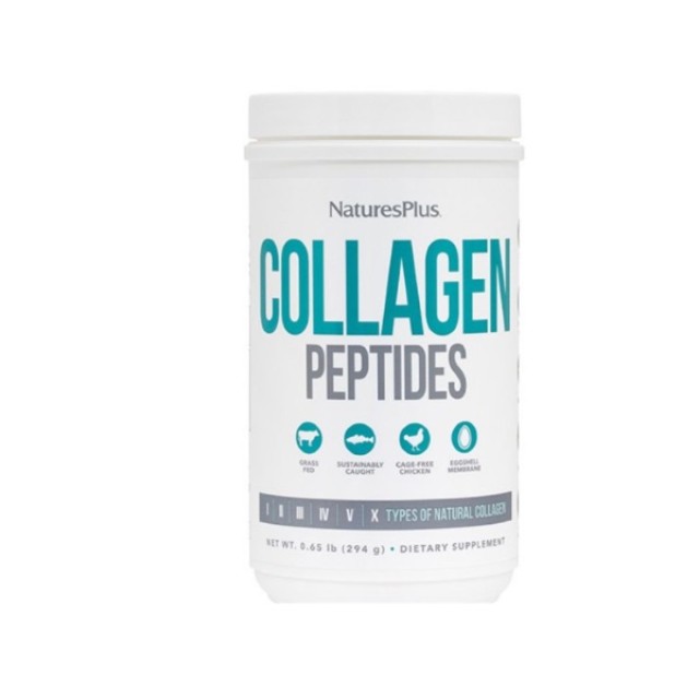Natures Plus Collagen Peptides 294gr (Συμπλήρωμα Διατροφής Κολλαγόνο σε Σκόνη) 