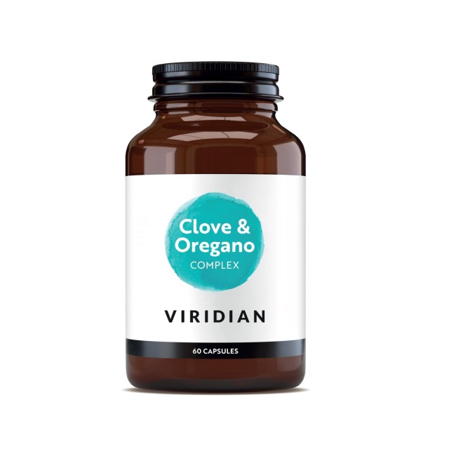Viridian Clove & Oregano Complex 60caps (Συμπλήρωμα Διατροφής με Σύμπλεγμα Γαρύφαλλου & Ρίγανης για την Υγεία του Γαστρεντερικού)