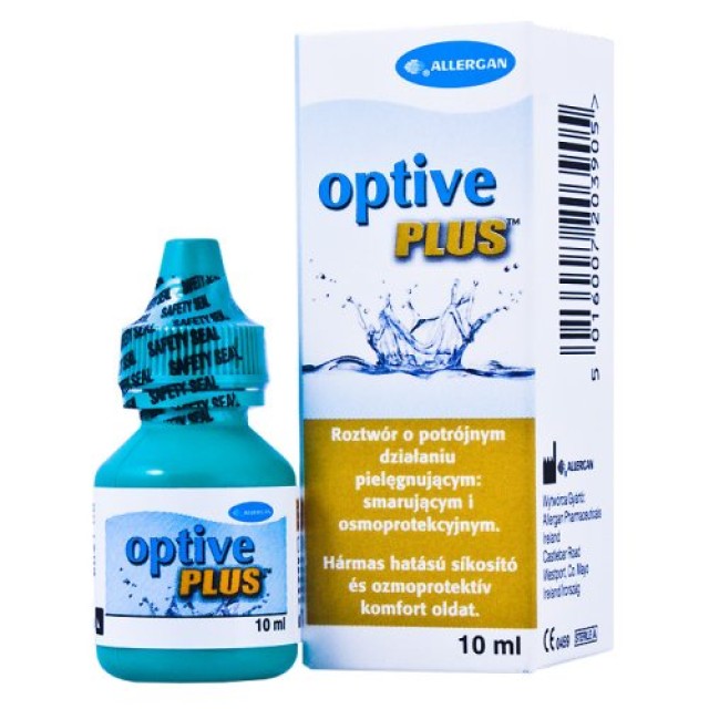 Optive Plus Οφθαλμικό Διάλυμα 10ml