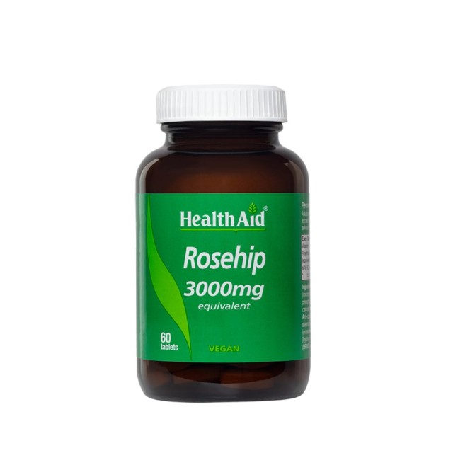 Health Aid Rosehip 3000mg 60tabs (Συμπλήρωμα Διατροφής για Τόνωση του Ανοσοποιητικού)