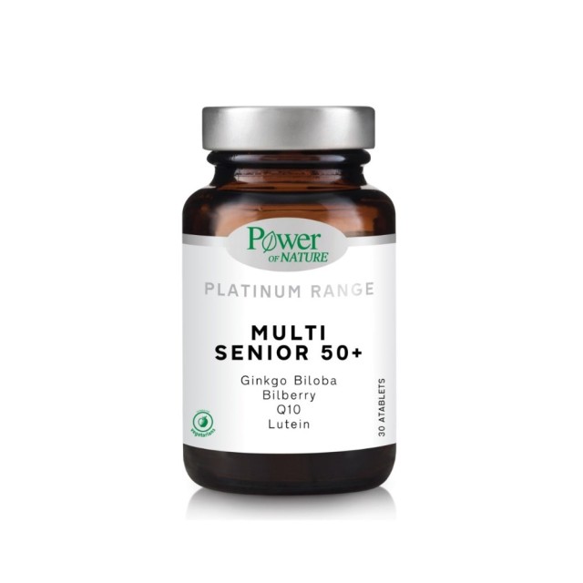 Power Health Platinum Multi Senior 50+ 30 tabs (Πολυβιταμινούχο Συμπλήρωμα Διατροφής για Άτομα Άνω των 50 Ετών)