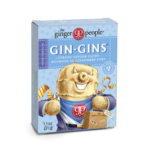 The Ginger People Gin Gins Boost Ginger Candy 31gr (Καραμέλες με Τζίντζερ για τη Ναυτία)