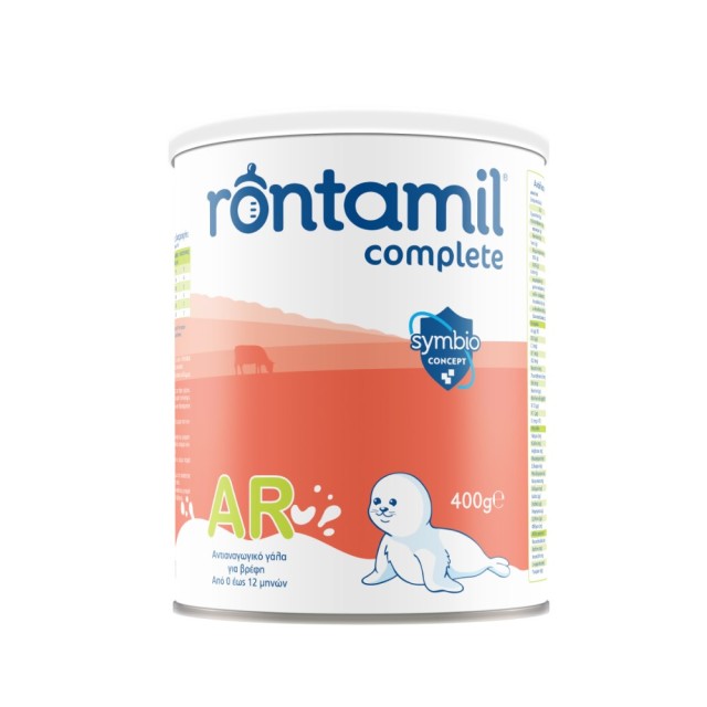 Rontamil AR Complete 0-12m 400gr (Βρεφικό Γάλα σε Σκόνη για την Αντιμετώπιση των Αναγωγών 0-12μ)