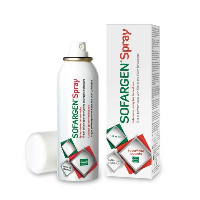 Sofargen Spray 125ml (Δερματικό Εκνέφωμα για την Τοπική Αντιμετώπιση Μικροτραυμάτων)
