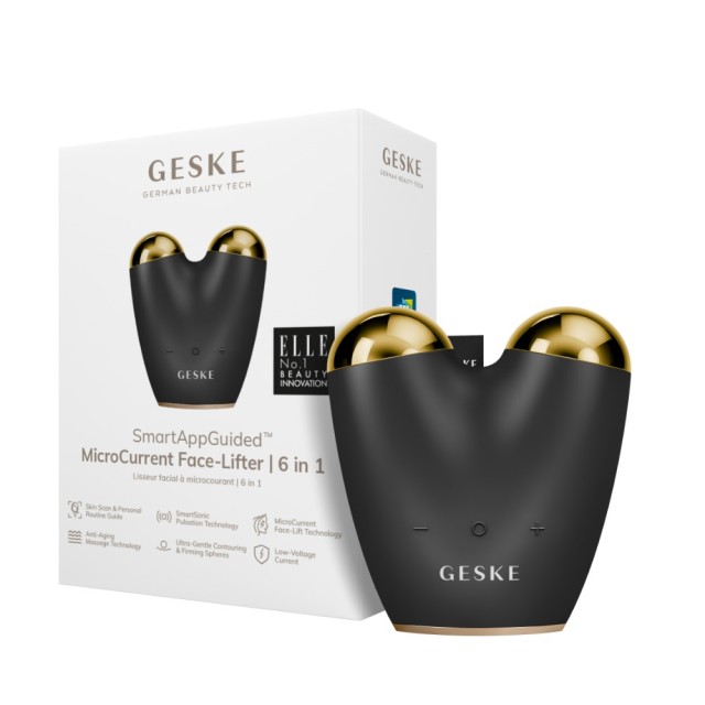 Geske Microcurrent Face Lifter 6in1 Gray (Συσκευή Μικρορεύματος & Παλμών για Σύσφιξη & Ανόρθωση του Δέρματος)