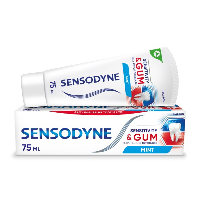 Sensodyne Sensitivity & Gum 75ml (Οδοντόκρεμα για Ευαίσθητα Δόντια & Ούλα που Aιμορραγούν)