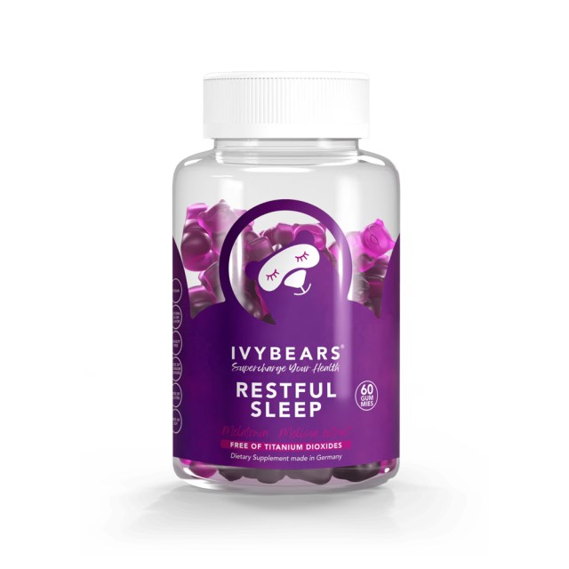 Ivybears Restful Sleep 60ζελεδάκια (Συμπλήρωμα Διατροφής για Ευχάριστο & Ήρεμο Ύπνο)