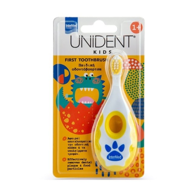 Unident Kids First Toothbrush (Παιδική Οδοντόβουρτσα 1+ Ετών)