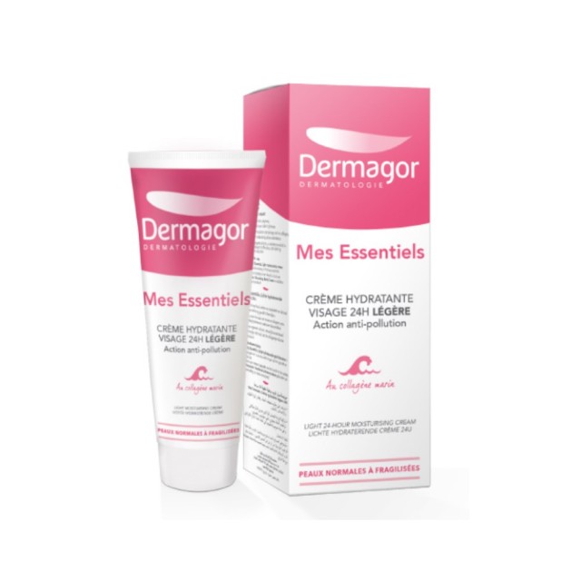 Dermagor Mes Essentiels Light 24-Hour Moisturising Cream 40ml (24ωρη Eνυδατική Kρέμα Ανάπλασης Ελαφριάς Υφής)