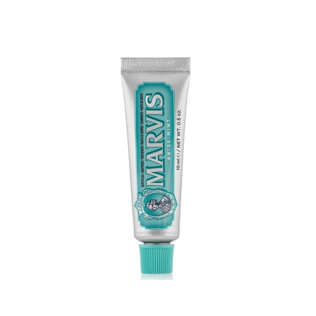 Marvis Anise Mint Toothpaste 10ml (Οδοντόκρεμα με Γεύση Γλυκάνισο & Μέντα)