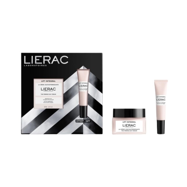 Lierac Xmas SET Lift Integral Anti-Aging Firming Day Cream (ΣΕΤ με Συσφιγκτική Κρέμα-Τζελ Ημέρας & ΔΩΡΟ Ανορθωτική Κρέμα Ματιών με Ολοκληρωμένο Αποτέλεσμα Lifting)