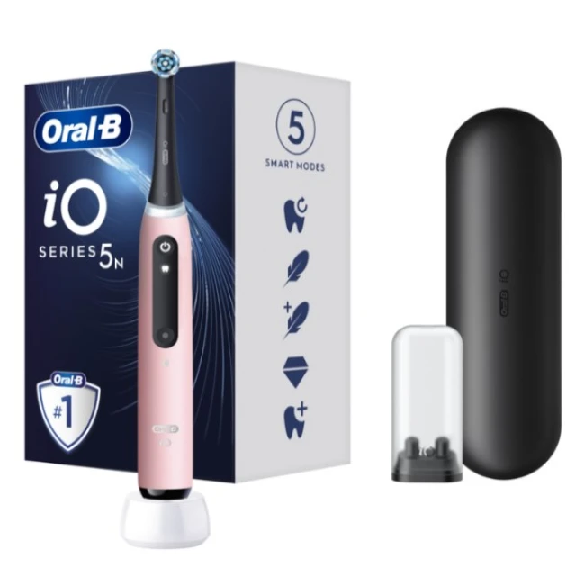 Oral-B iOシリーズ5 本体 Blush Pink Oral-B iO Series 5 Electric Rechargeable Toothbrush in Blush