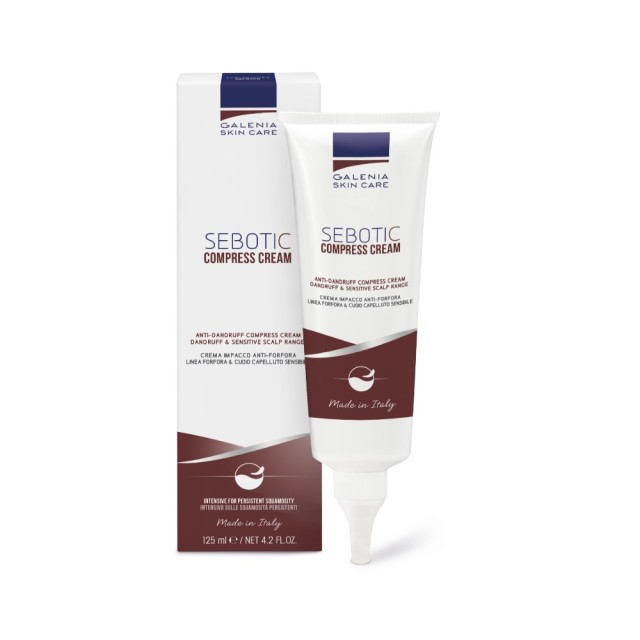 Galenia Skin Care Sebotic Compress Cream 125ml (Κερατολυτική Κρέμα για Υπερκερατωσικές Πλάκες & Απολέπιση του Τριχωτού Κεφαλής)