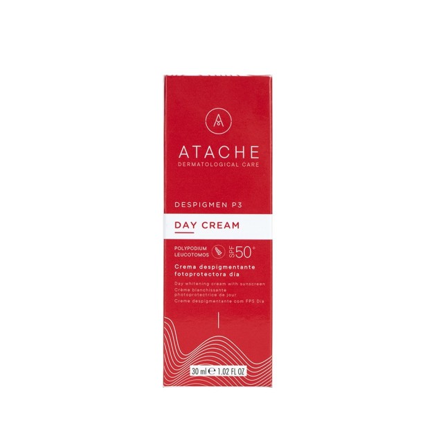 Atache Depigment P3 Day Cream SPF50+ 30ml (Αντηλιακή Κρέμα Προσώπου για Επιδερμίδες με Τάση Δυσχρωμίας, Μέλασμα & Πανάδες)
