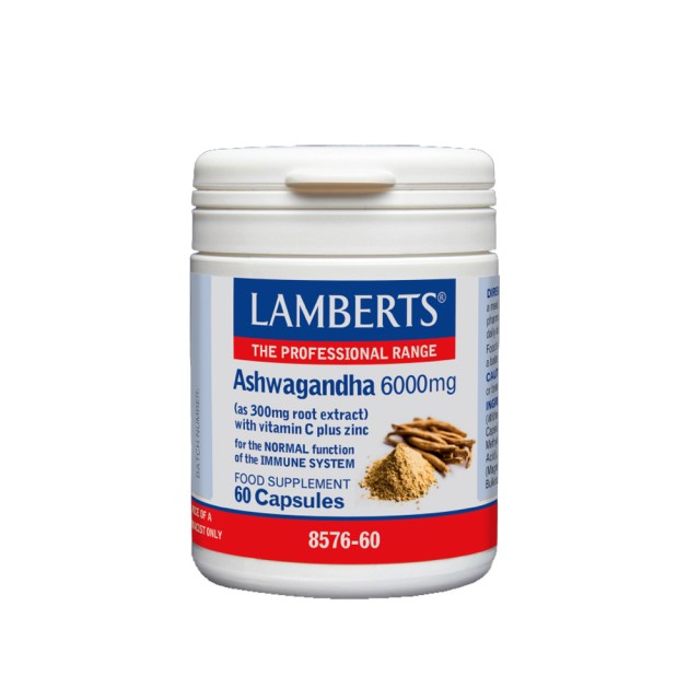 Lamberts Ashwagandha Compex 60 caps (Ενίσχυση Ανοσοποιητικού)