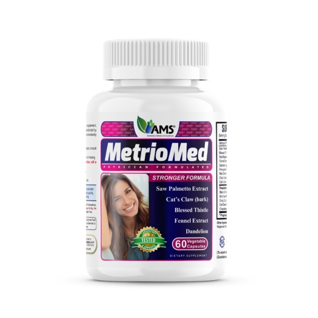 AMS Metriomed 60caps (Συμπλήρωμα Διατροφής για τα Συμπτώματα της Ενδομητρίωσης)