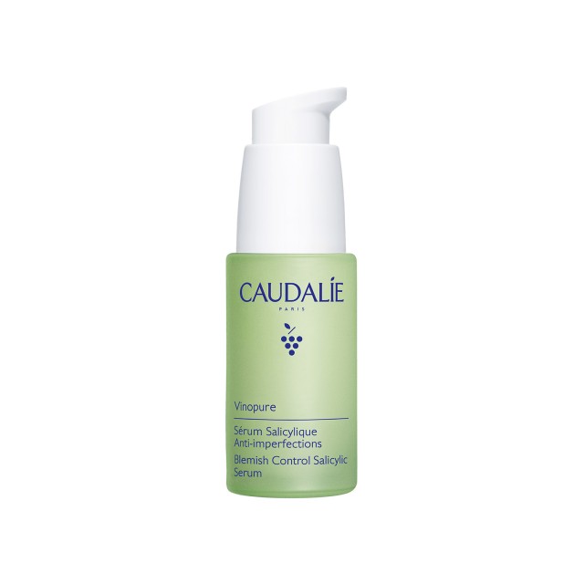 Caudalie Vinopure Blemish Control Salicylic Serum 30ml (Ορός Προσώπου Κατά των Ατελειών για Επιδερμίδα με Τάση Ακμής)