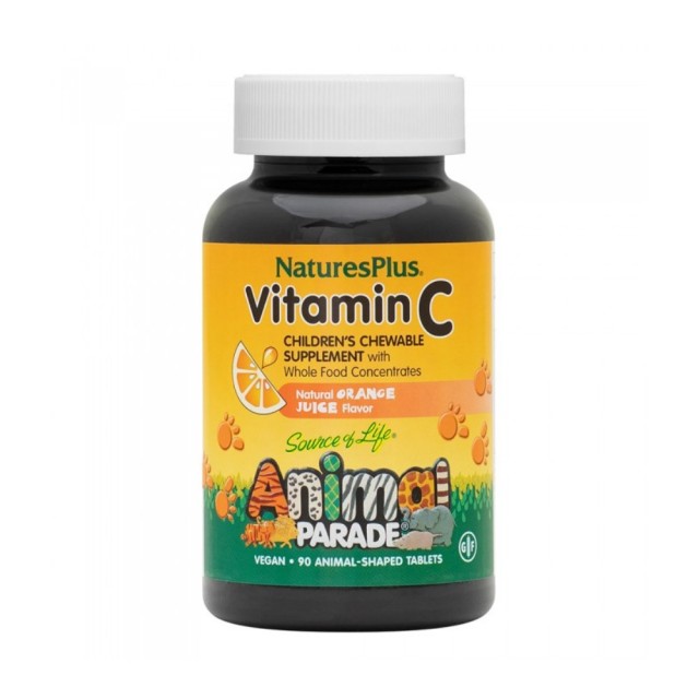 Natures Plus Animal Parade Vitamin C 90 Chewable tabs