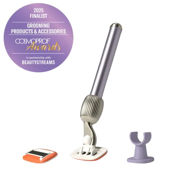 Fler The Razor Starter Set Lilac (Ξυριστική Μηχανή & Βάση από Αλουμίνιο - Λιλά)