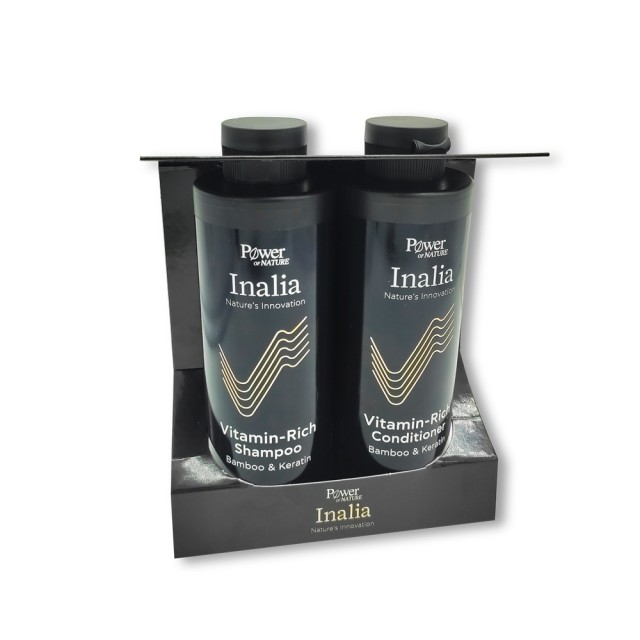 Power Health SET Inalia Head & Body Care Rich Shampoo 250ml & Conditioner 250ml (ΣΕΤ Περιποίησης Μαλλιών με Σαμπουάν & Μαλακτική Κρέμα Μαλλιών)
