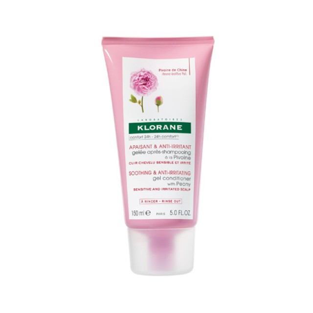 Klorane Soothing & Anti-Irritating Gel Conditioner With Peony 150ml 