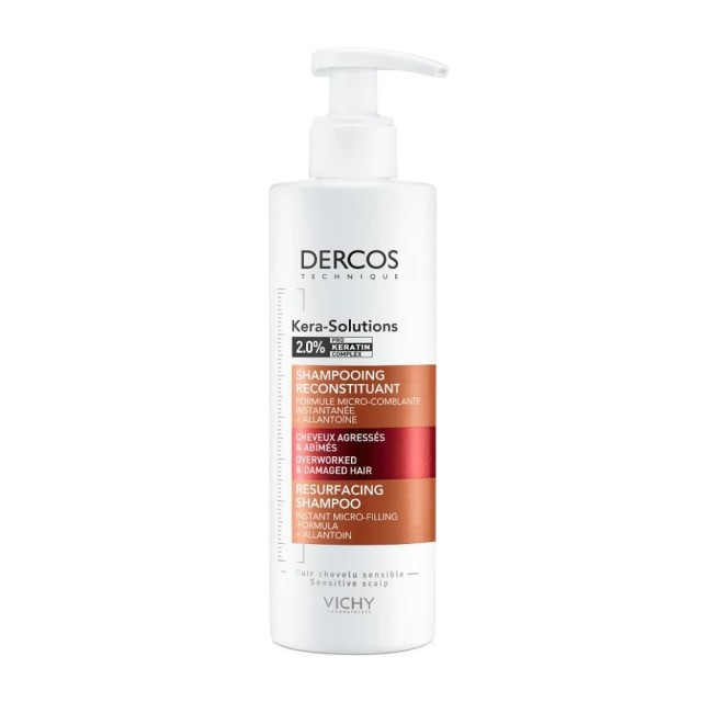 Vichy Dercos Kera Solutions Shampoo 250ml (Σαμπουάν για Ξηρά Μαλλιά)