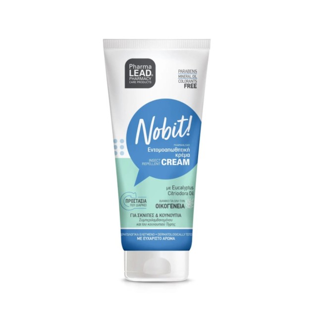 Pharmalead Nobit Insect Repellent Cream 100ml (Εντομοαπωθητική Κρέμα για Σκνίπες και Κουνούπια)