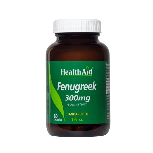 Health Aid Fenugreek 300mg 60caps