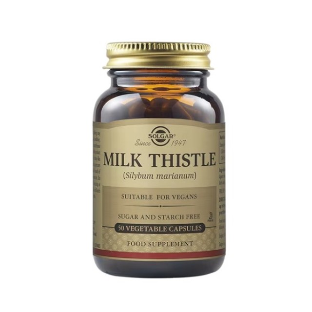 Solgar Milk Thistle 50caps (Γαϊδουράγκαθο)