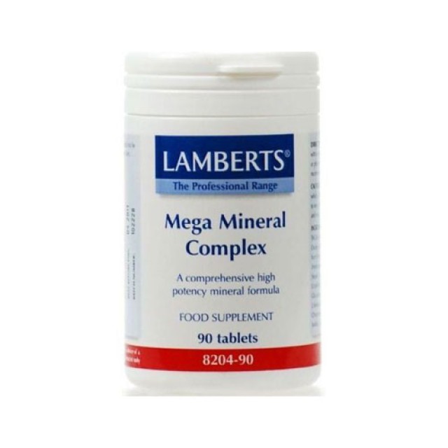 Lamberts Mega Mineral Complex 90tab (Μέταλλα)