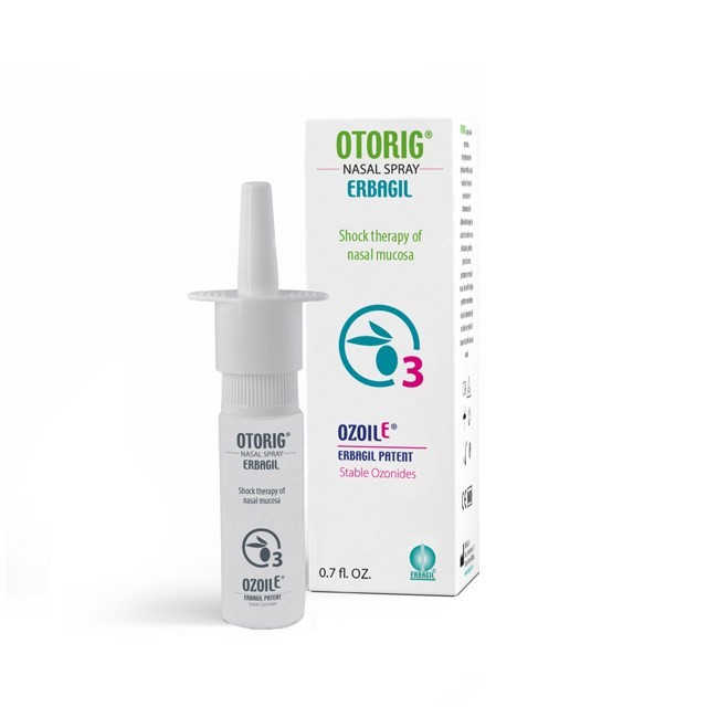 Erbagil Otorig Nasal Spray 20ml (Φυσικό Αποσυμφορητικό, Απολυμαντικό & Αντιμικροβιακό Ρινικό Σπρέι)