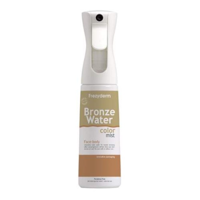 Frezyderm Sun Care Bronze Water Color Mist 300ml (Αυτομαυριστικό Spray Mist που Χρωματίζει Bronze την Επιδερμίδα)