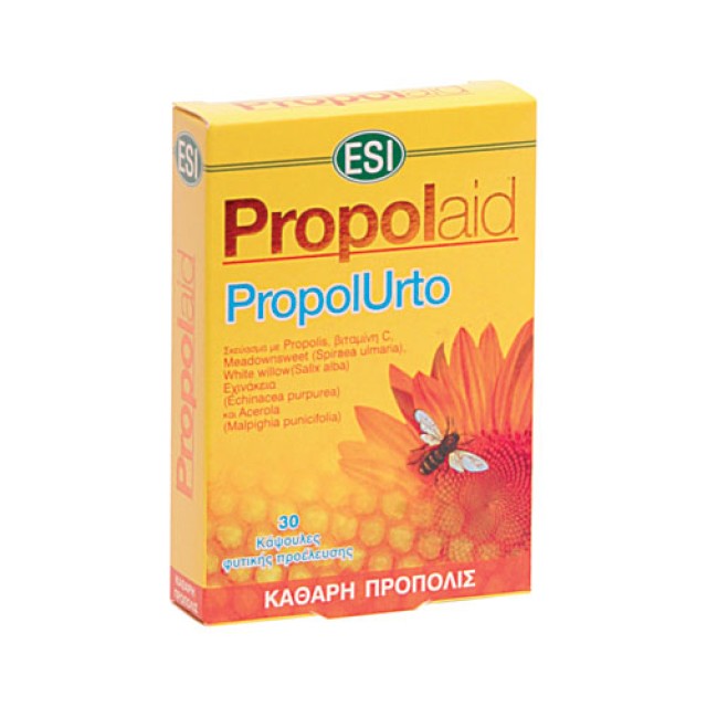 Esi Propol Urto 30caps Κάψουλες Πρόπολης (Ενίσχυση Ανοσοποιητικού - Κρυολόγημα)