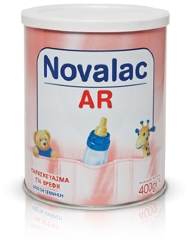 Novalac AR Milk 400gr (Βρεφικό Γάλα σε Σκόνη για Ήπιες & Μέτριες Αναγωγές 0-36μ)