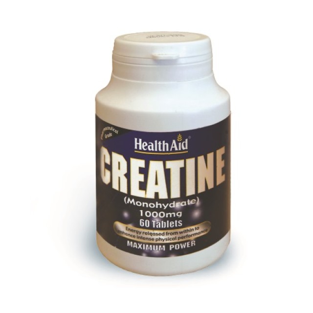 Health Aid Creatine 1000mg 60tab (Αθλητές - Μυϊκό Σύστημα)