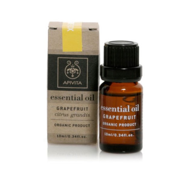 Apivita Essential Oil Grapefruit 10ml (Αιθέριο Έλαιο Γκρέιπφρουτ)