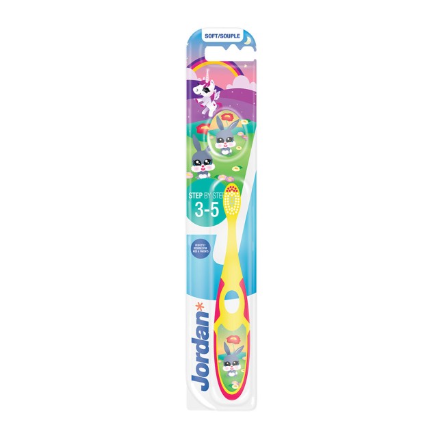 Jordan Step 2 Toothbrush (Οδοντόβουρτσα Μαλακή για Παιδιά 3-5 Χρονών )