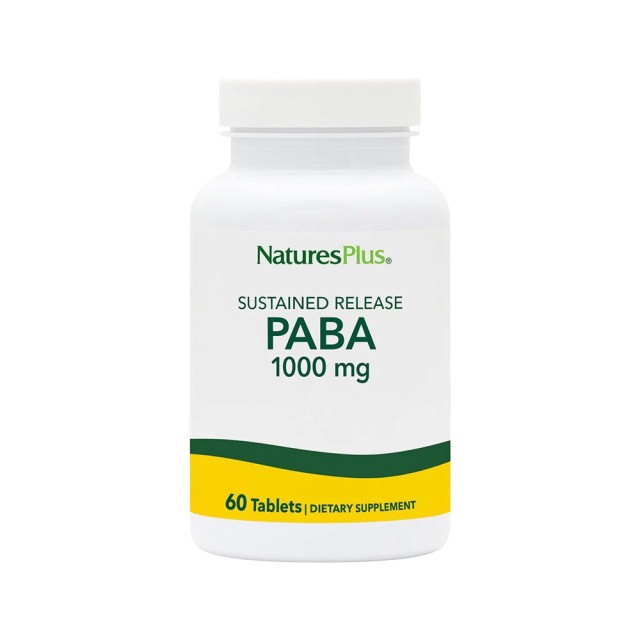 Natures Plus Paba 1000mg 60tab (Αντιοξειδωτικό)
