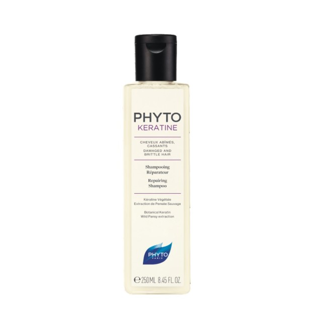 Phyto Phytokeratine Repairing Shampoo 250ml (Σαμπουάν Επανόρθωσης για Κατεστραμμένα & Εύθραυστα Μαλλιά) 
