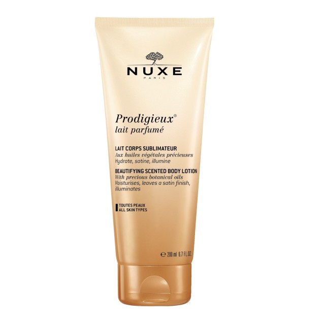 Nuxe Prodigieux Beautifying Scented Body Lotion 200ml (Ενυδατικό Γαλάκτωμα Σώματος με Διακριτική Λάμψη)